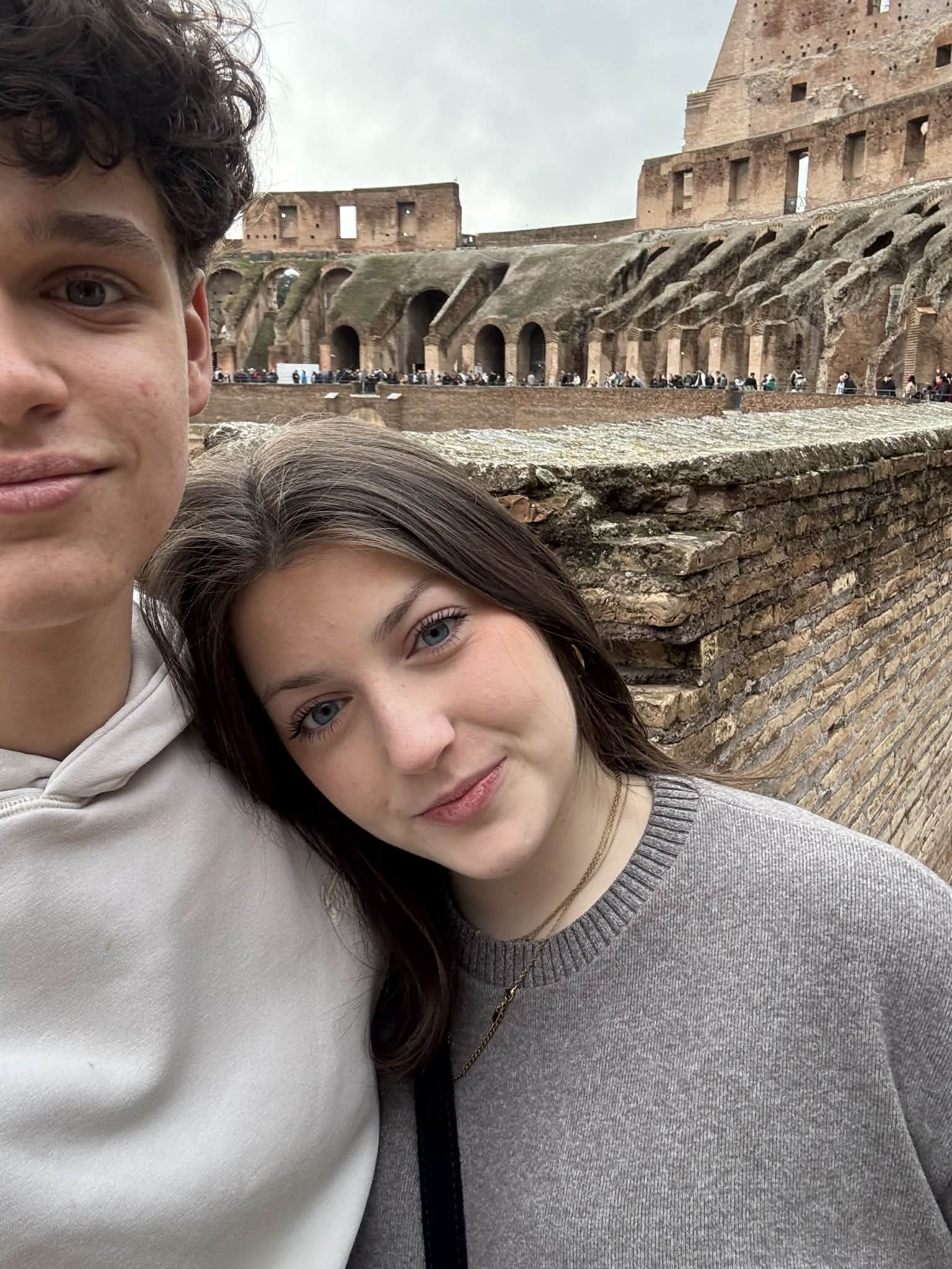 À l'intérieur du Colisée